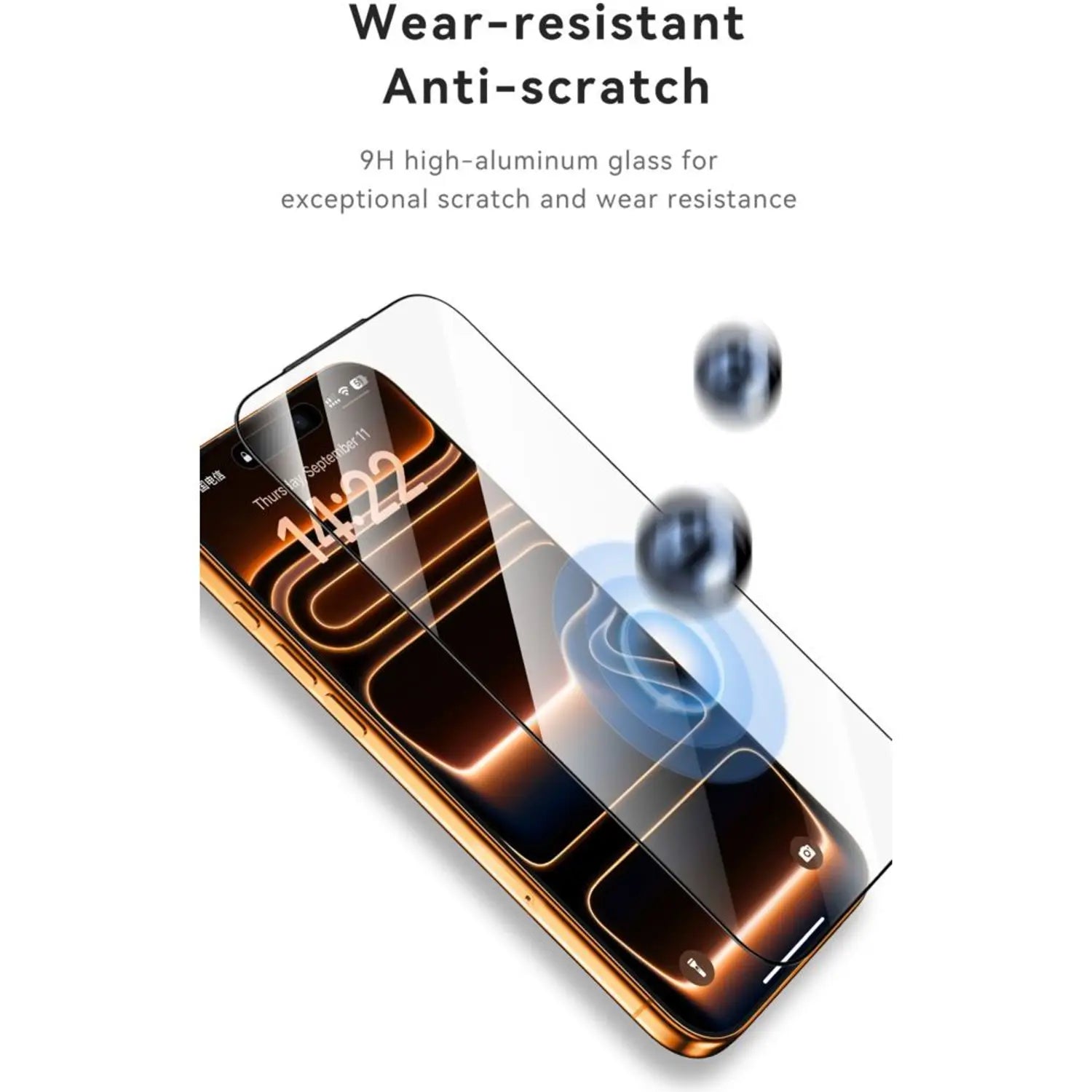 Lanex HD Glass Screen Protector iPhone 17 Pro Max