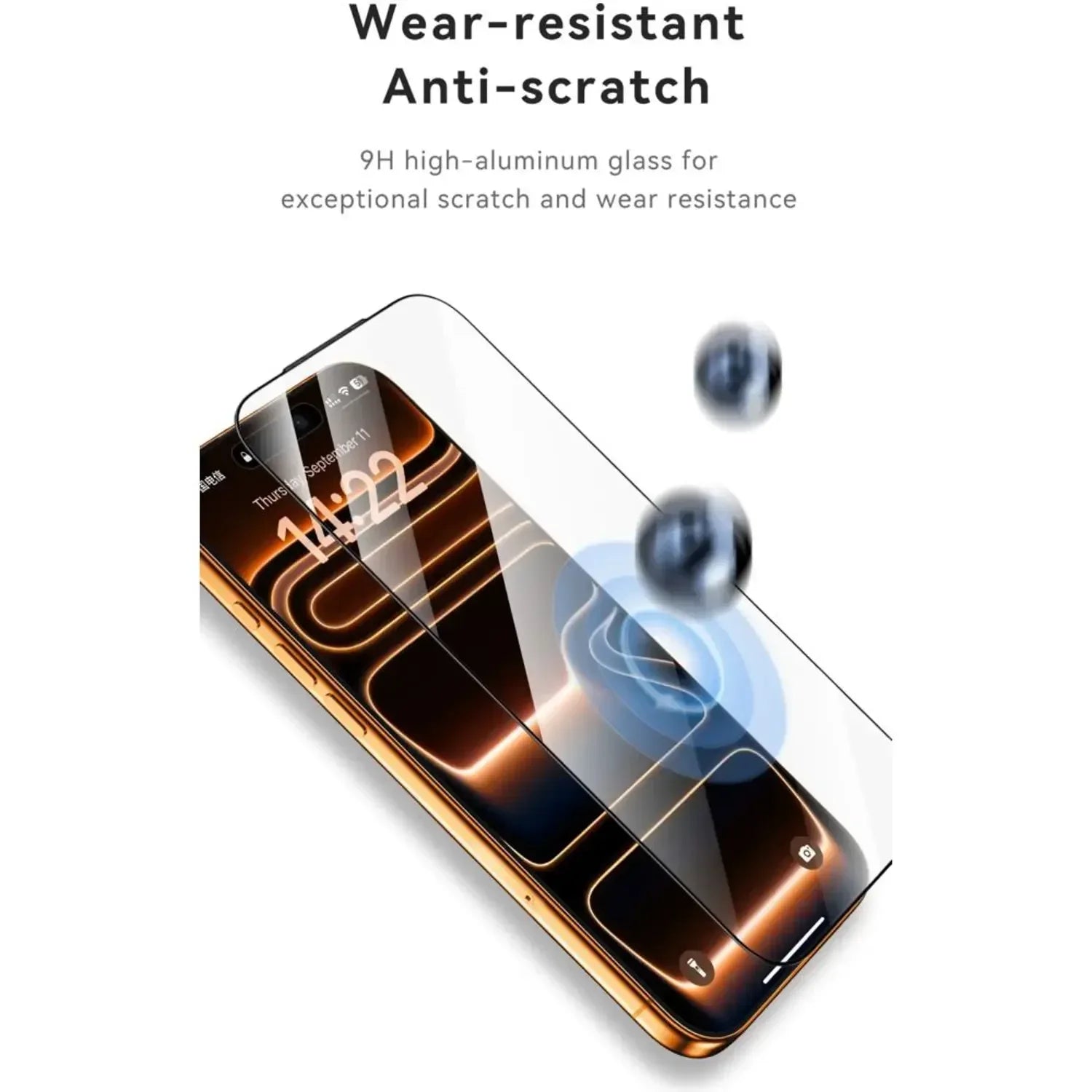 Lanex HD Glass Screen Protector iPhone 17 Pro Max - Three