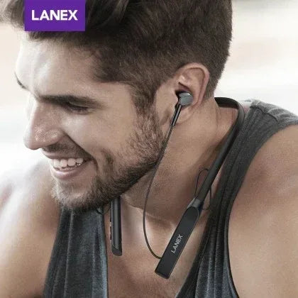 Lanex Neckband Wireless Earphone LT15 - Three