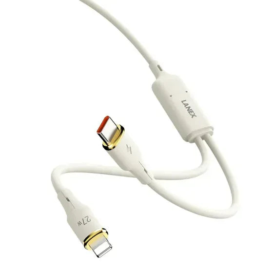 Lanex PD65W Type-C To Type-C & Type-C To Lightning Cable LS46T - Three
