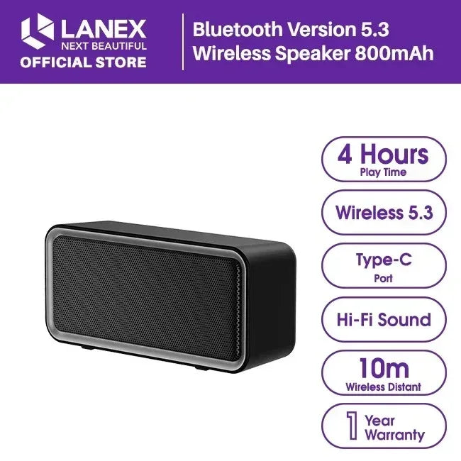 Lanex Surround Wireless Speaker LY09 - Three