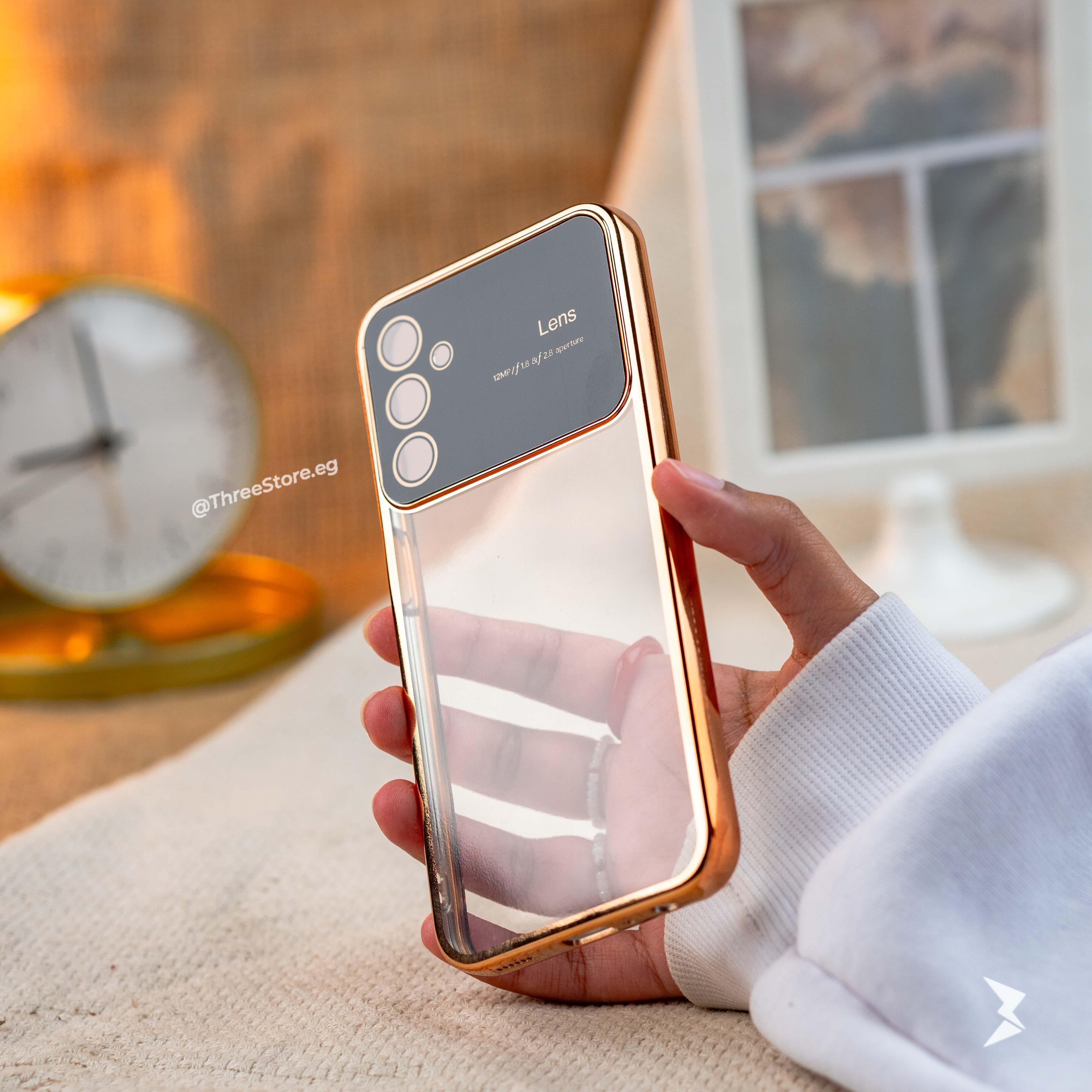 Large Window Transparent Case Samsung A24 - Three