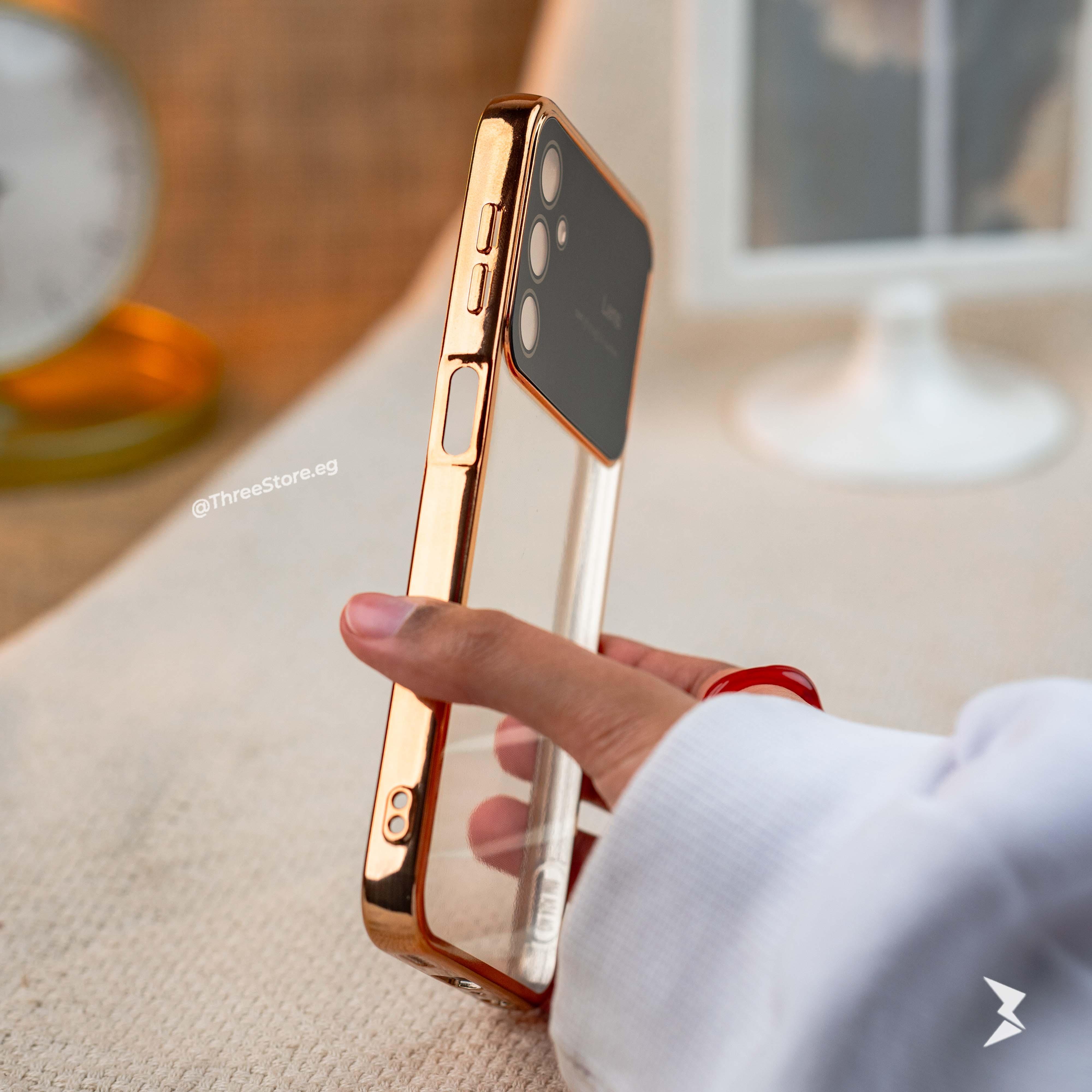 Large Window Transparent Case Samsung A24 - Three