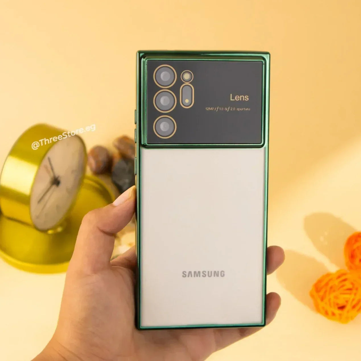 Large Window Transparent Case Samsung Note 20 Ultra - Three