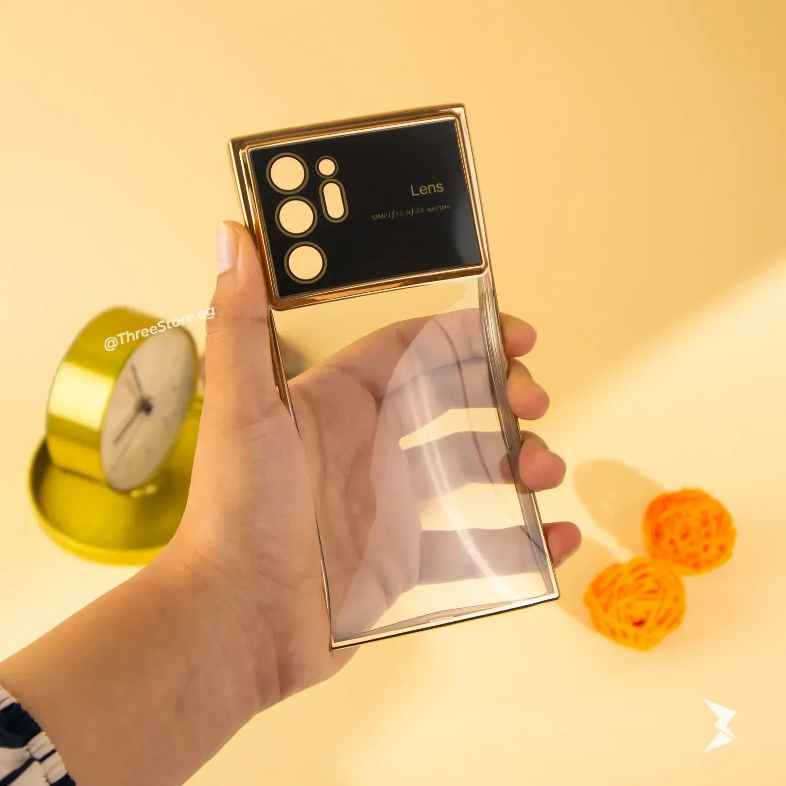 Large Window Transparent Case Samsung Note 20 Ultra - Three