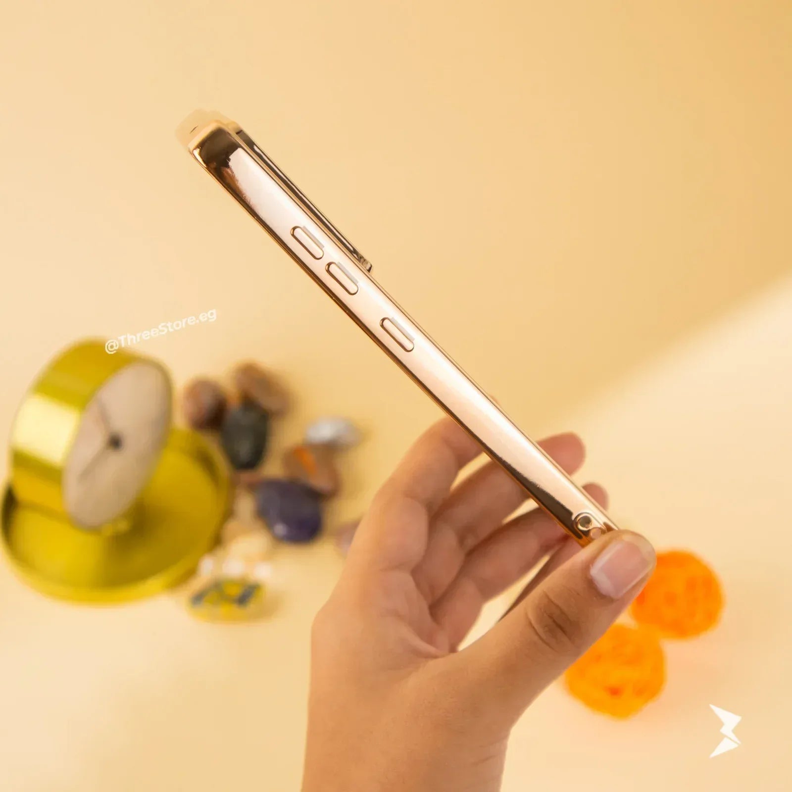 Large Window Transparent Case Samsung A52 - Three