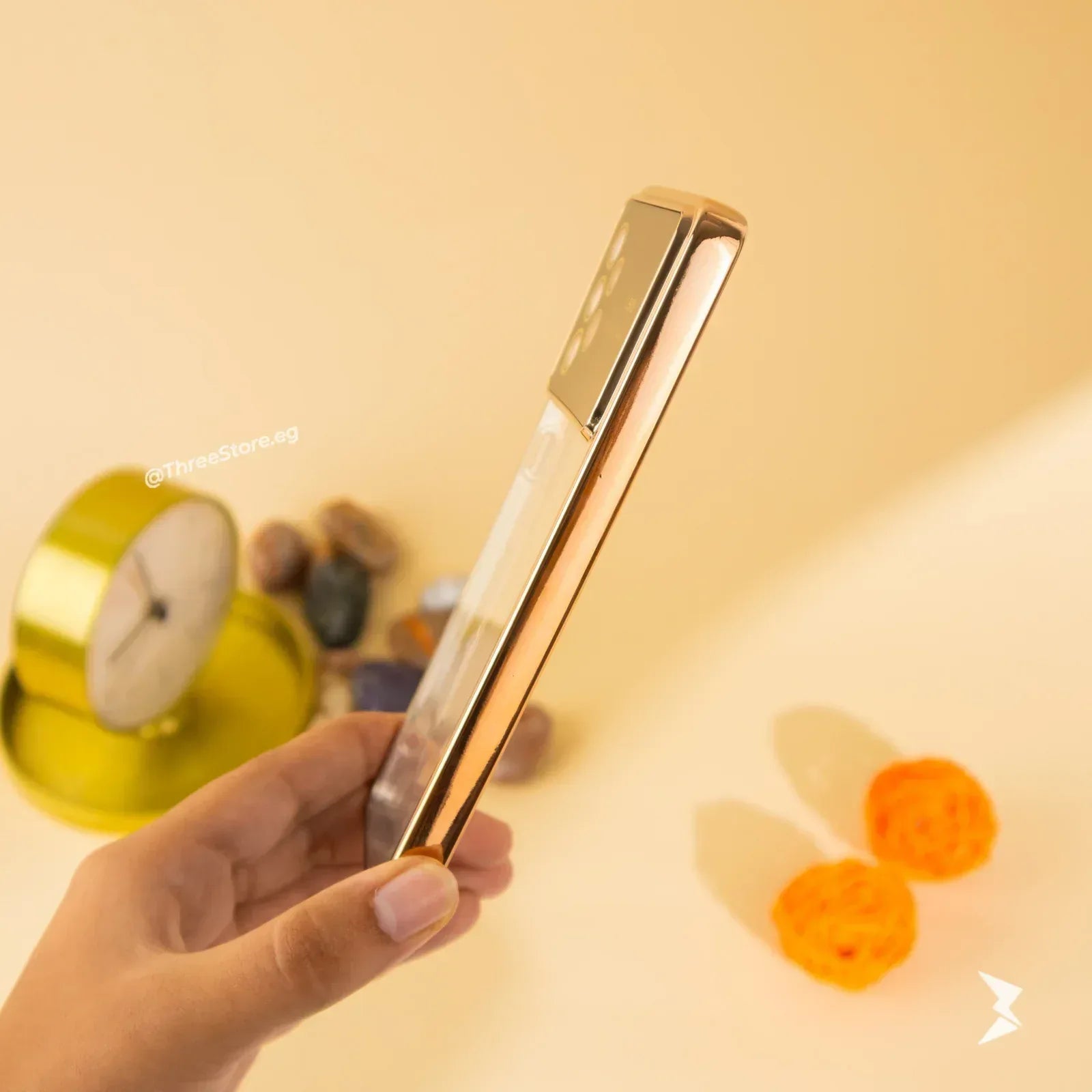 Large Window Transparent Case Samsung A52 - Three