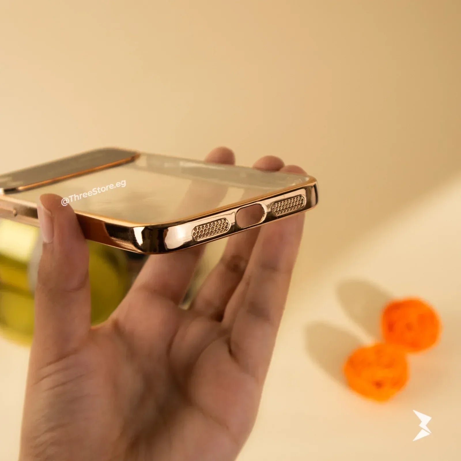 Large Window Transparent Case iPhone X - Three