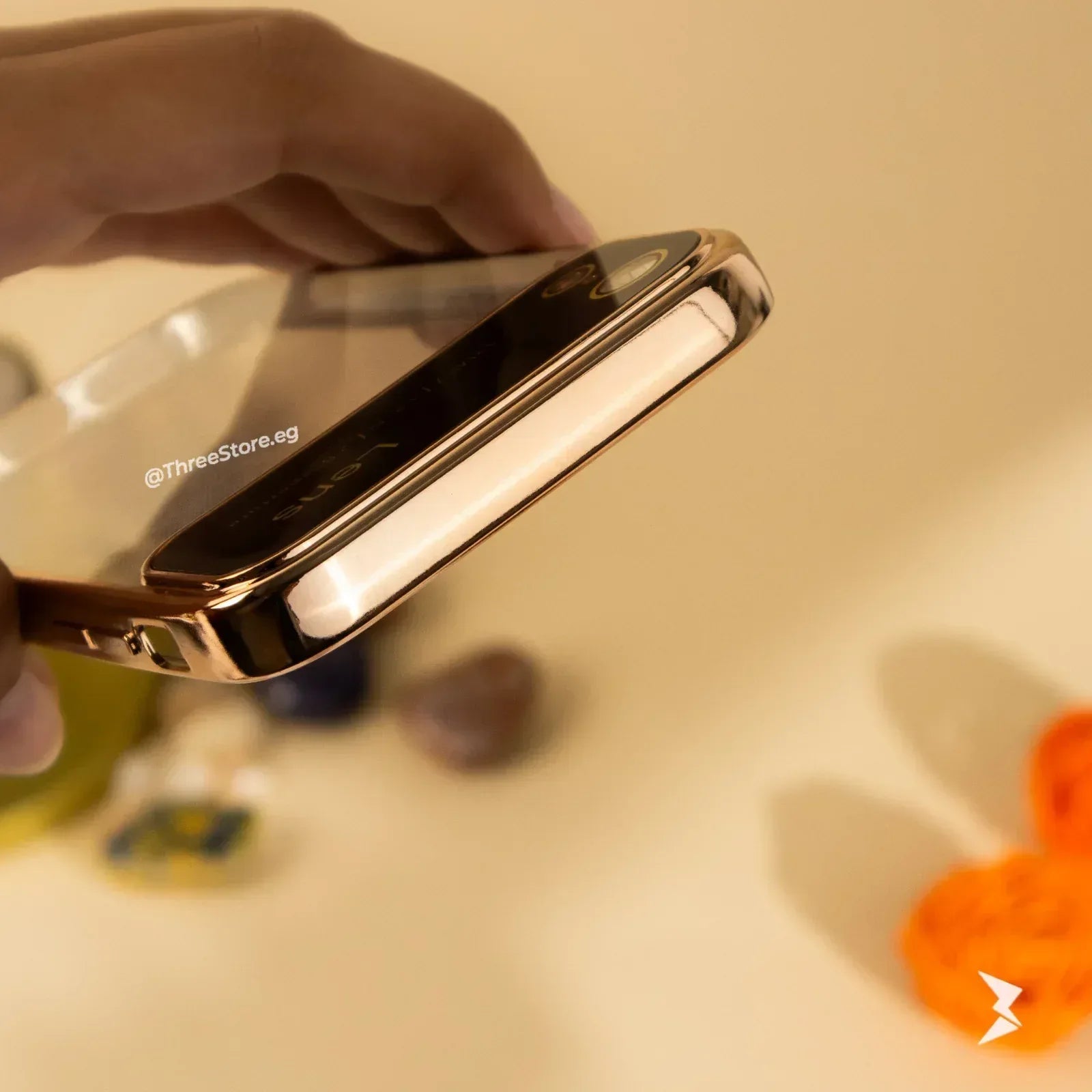 Large Window Transparent Case iPhone X - Three