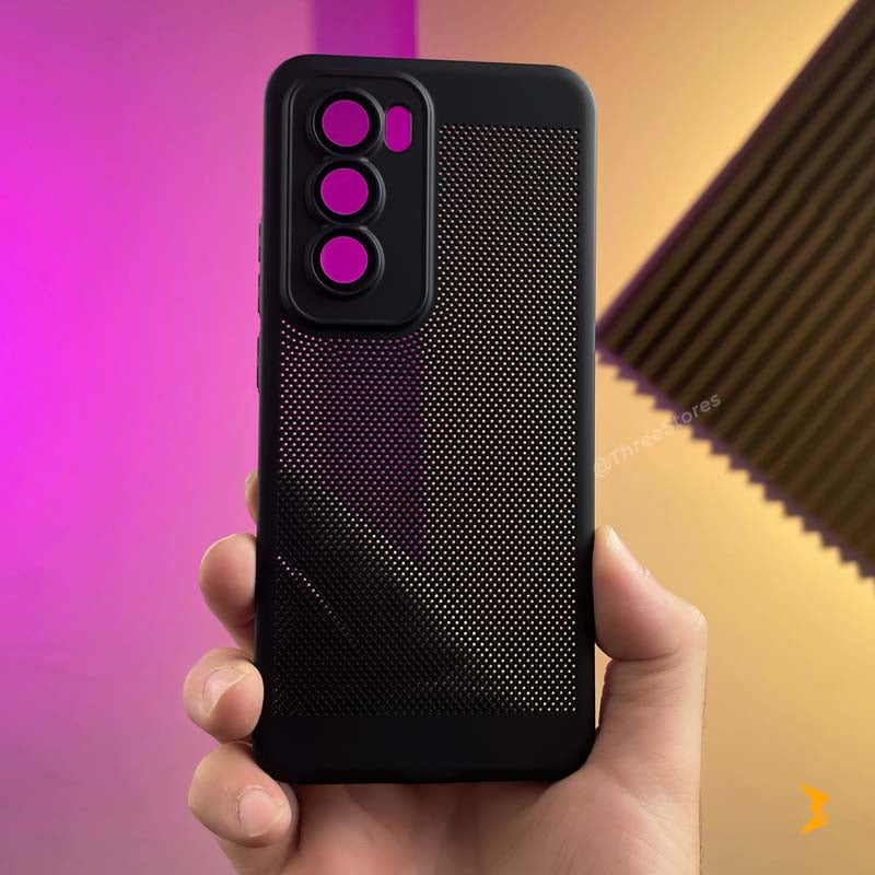 Lattice Heat Camera Protection Case Oppo Reno 12