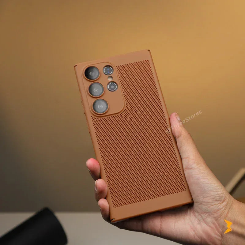 Lattice Heat Camera Protection Case Samsung S24 Ultra - Three