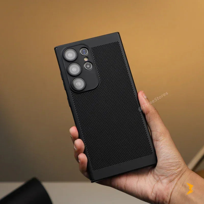 Lattice Heat Camera Protection Case Samsung S24 Ultra - Three