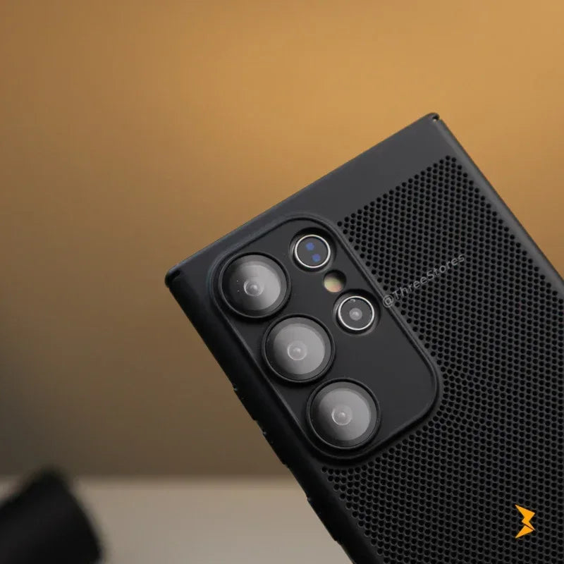 Lattice Heat Camera Protection Case Samsung S24 Ultra - Three