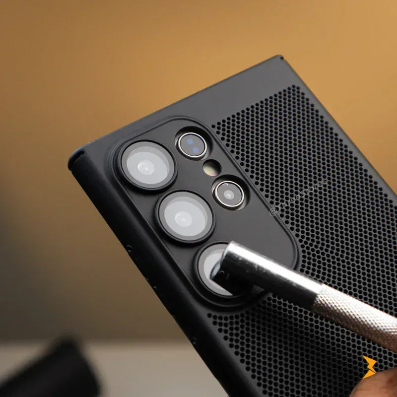 Lattice Heat Camera Protection Case Samsung S24 Ultra - Three