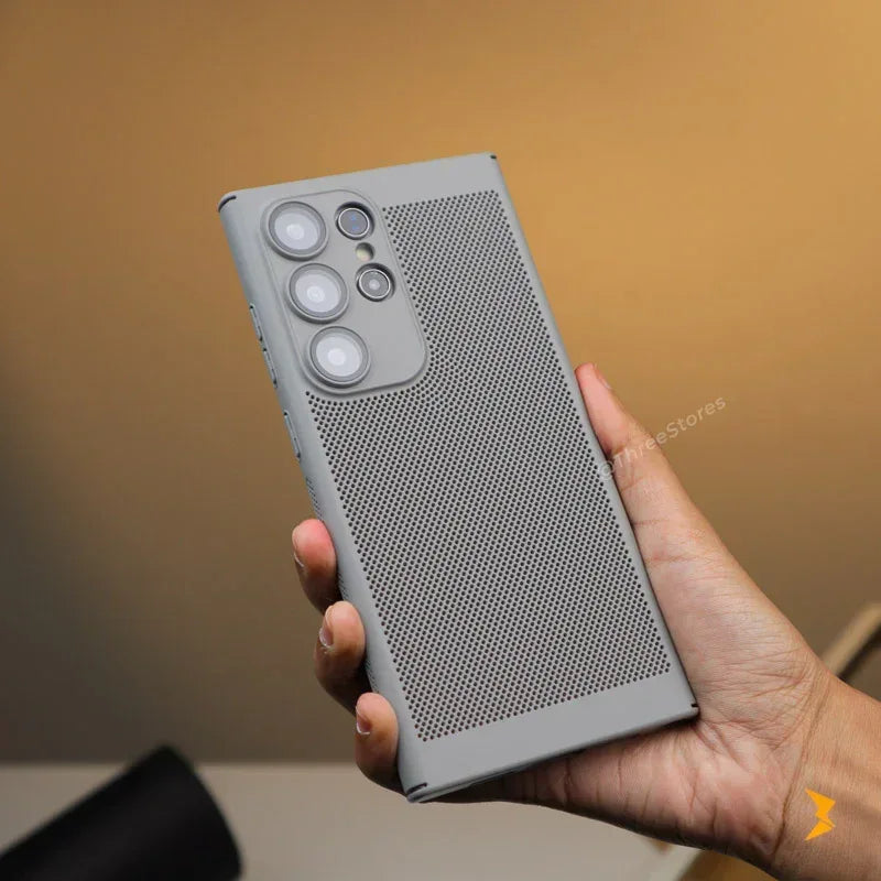 Lattice Heat Camera Protection Case Samsung S24 Ultra - Three