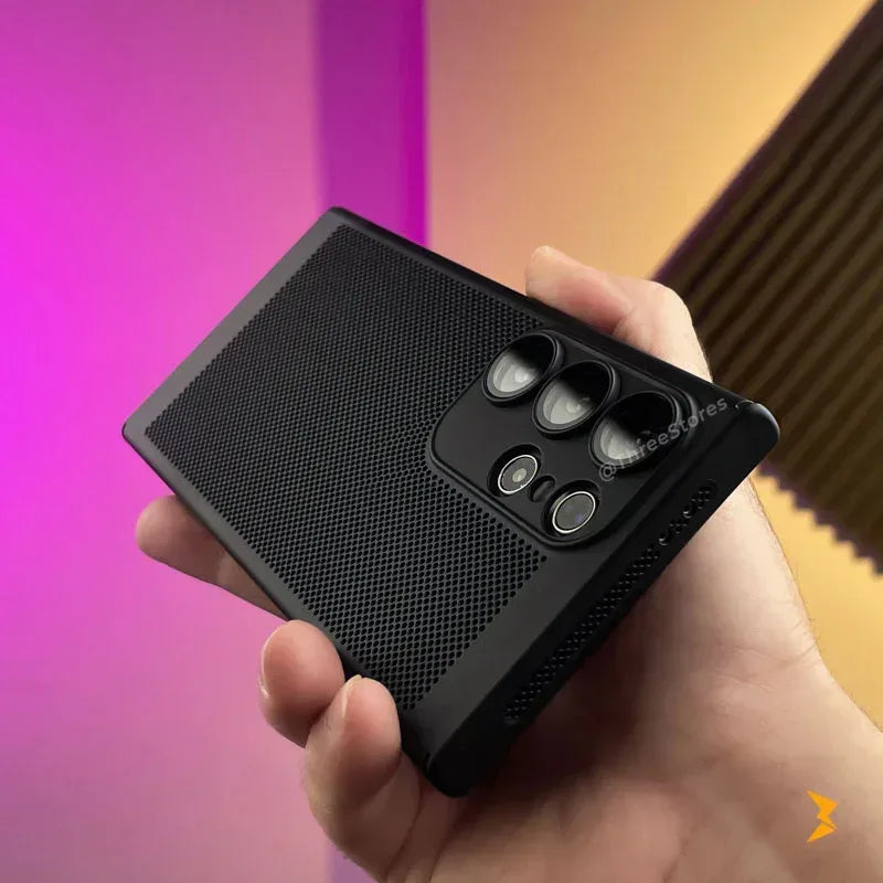 Lattice Heat Camera Protection Case Samsung S25 Ultra - Three