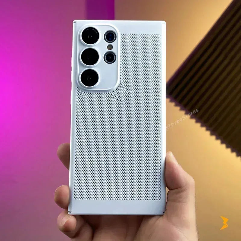 Lattice Heat Camera Protection Case Samsung S24 Ultra - Three