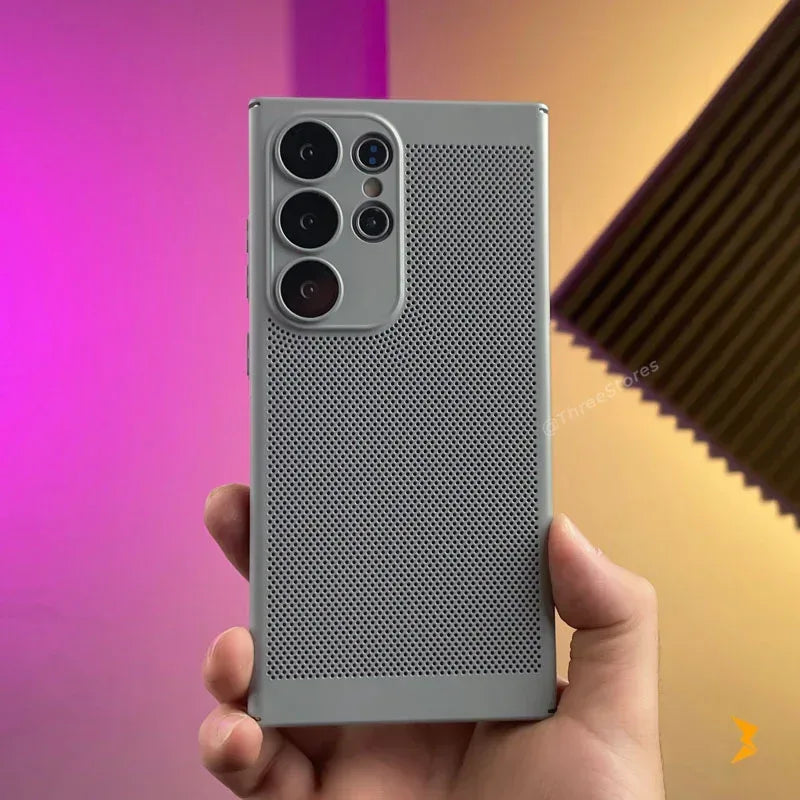 Lattice Heat Camera Protection Case Samsung S25 Ultra - Three