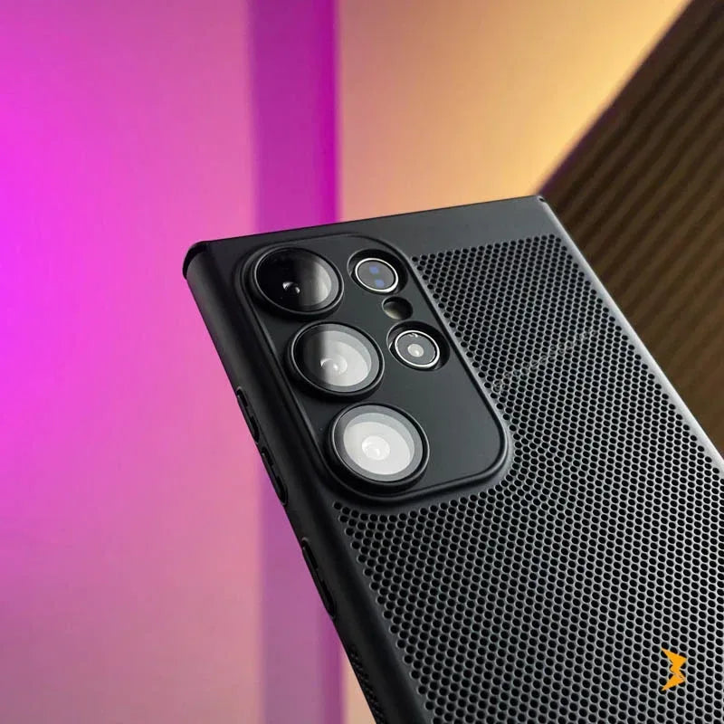 Lattice Heat Camera Protection Case Samsung S25 Ultra - Three