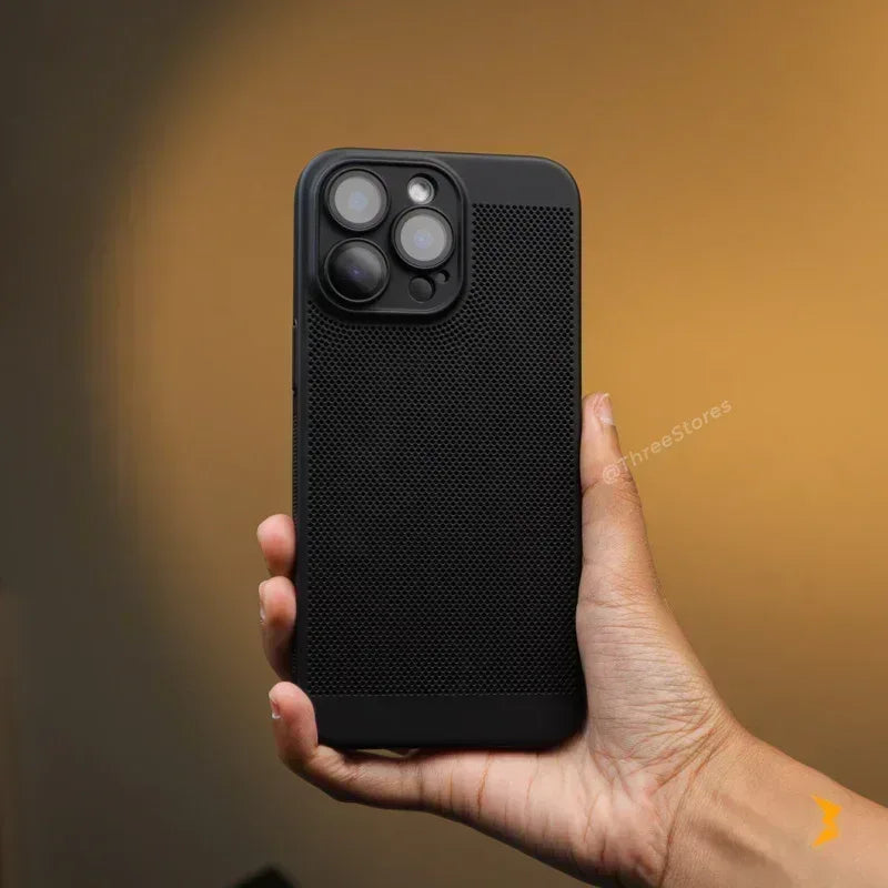 Lattice Heat Camera Protection Case iPhone 16 Pro Max - Three