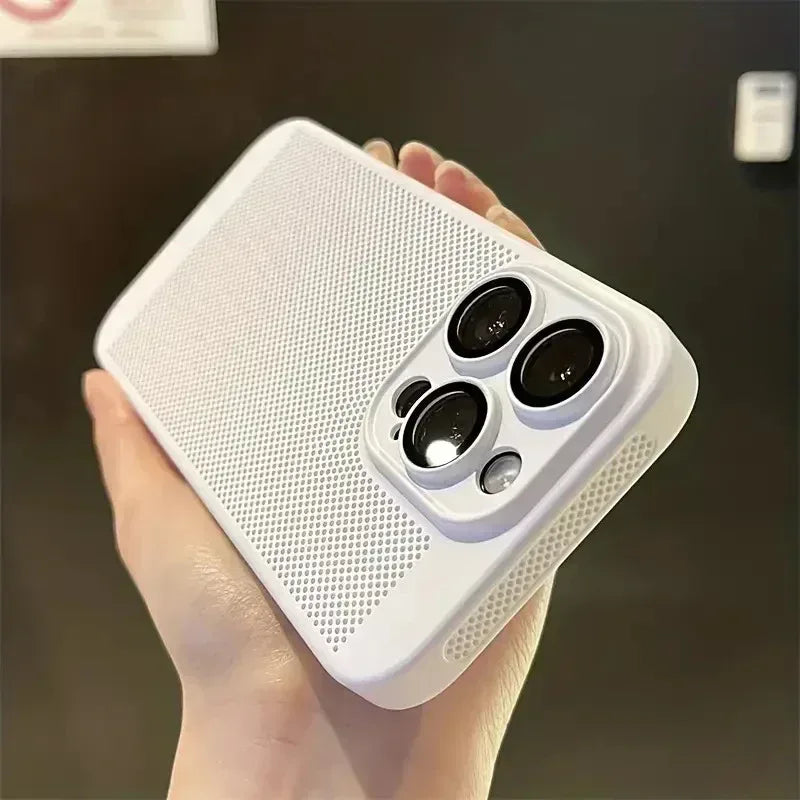 Lattice Heat Camera Protection Case iPhone 16 Pro Max - Three