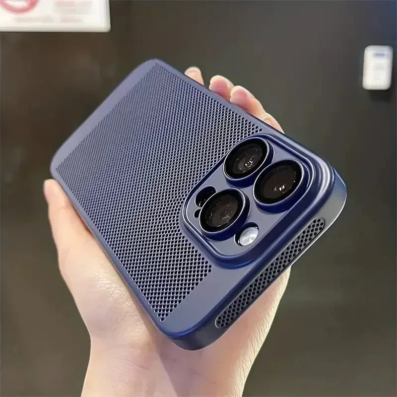 Lattice Heat Camera Protection Case iPhone 16 Pro Max - Three