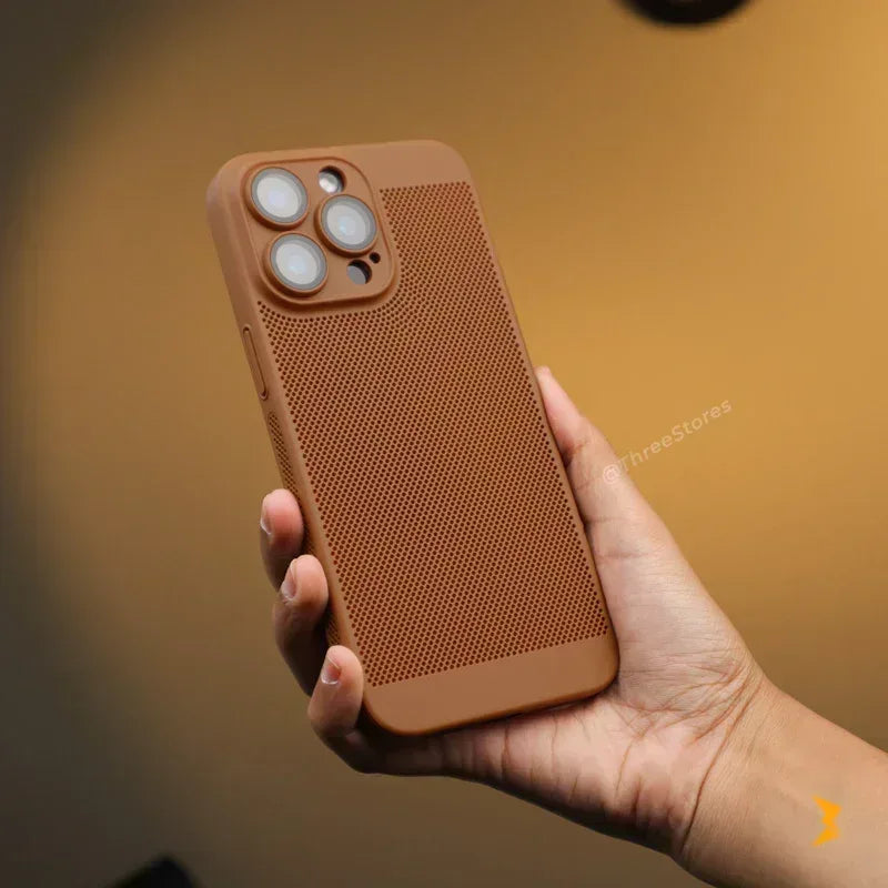Lattice Heat Camera Protection Case iPhone 16 Pro Max - Three