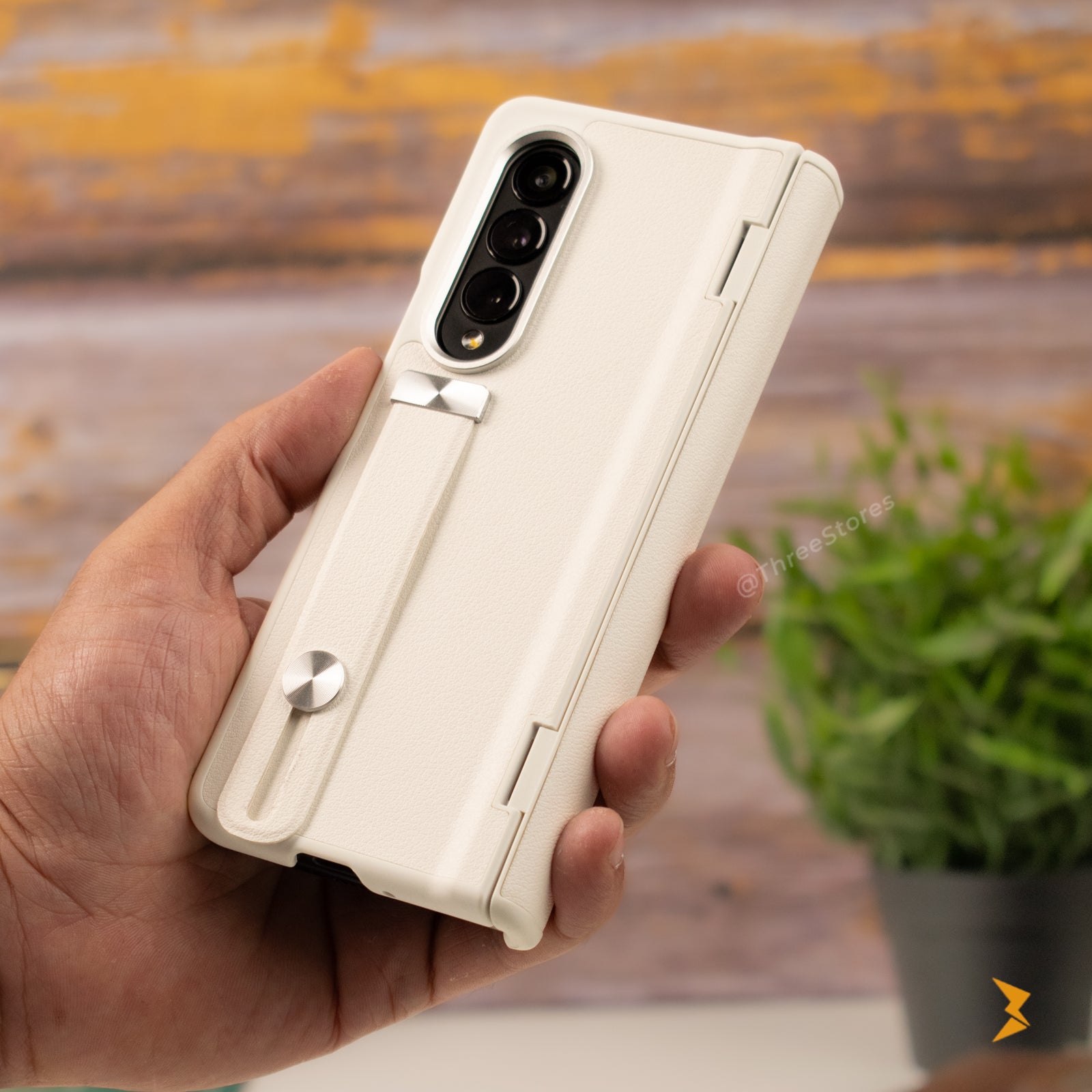 Leather Grip Case Samsung Z Fold 5