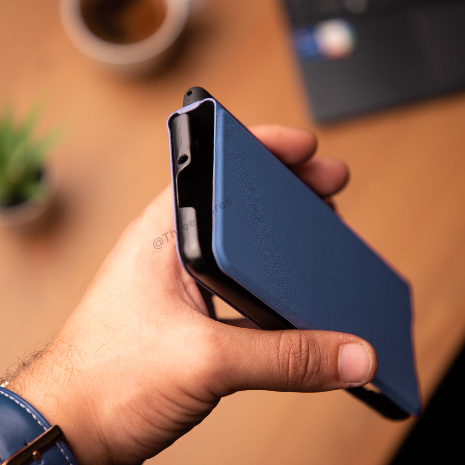 Side Spen 360° Leather Case Samsung Z Fold 3