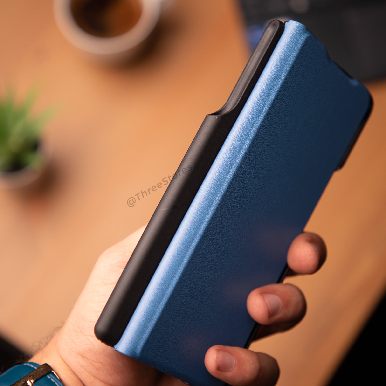 Side Spen 360° Leather Case Samsung Z Fold 3