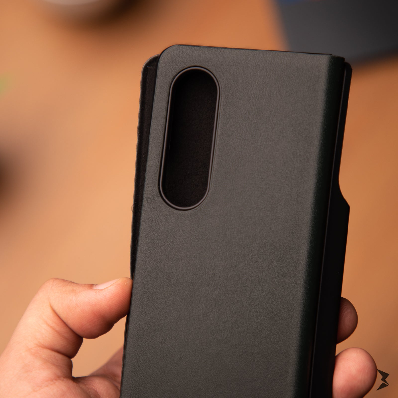 Side Spen 360° Leather Case Samsung Z Fold 3