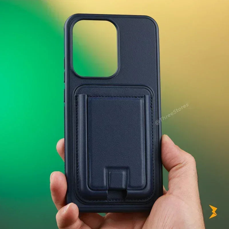 Leather Wallet Stand Case Oppo Reno 13F - Three