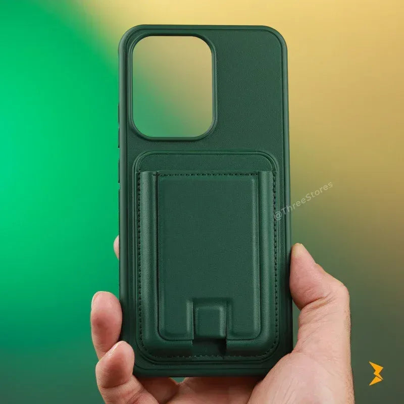 Leather Wallet Stand Case Oppo Reno 13F - Three