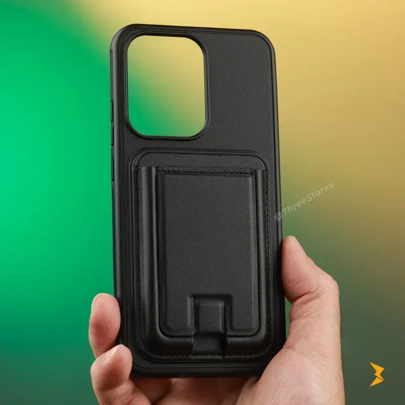 Leather Wallet Stand Case Oppo Reno 13F - Three