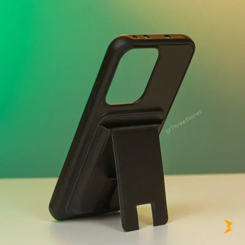 Leather Wallet Stand Case Oppo Reno 13F - Three