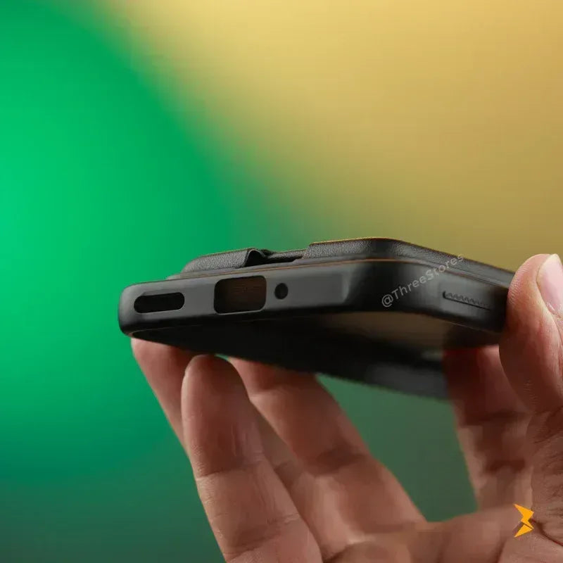 Leather Wallet Stand Case Oppo Reno 13F - Three