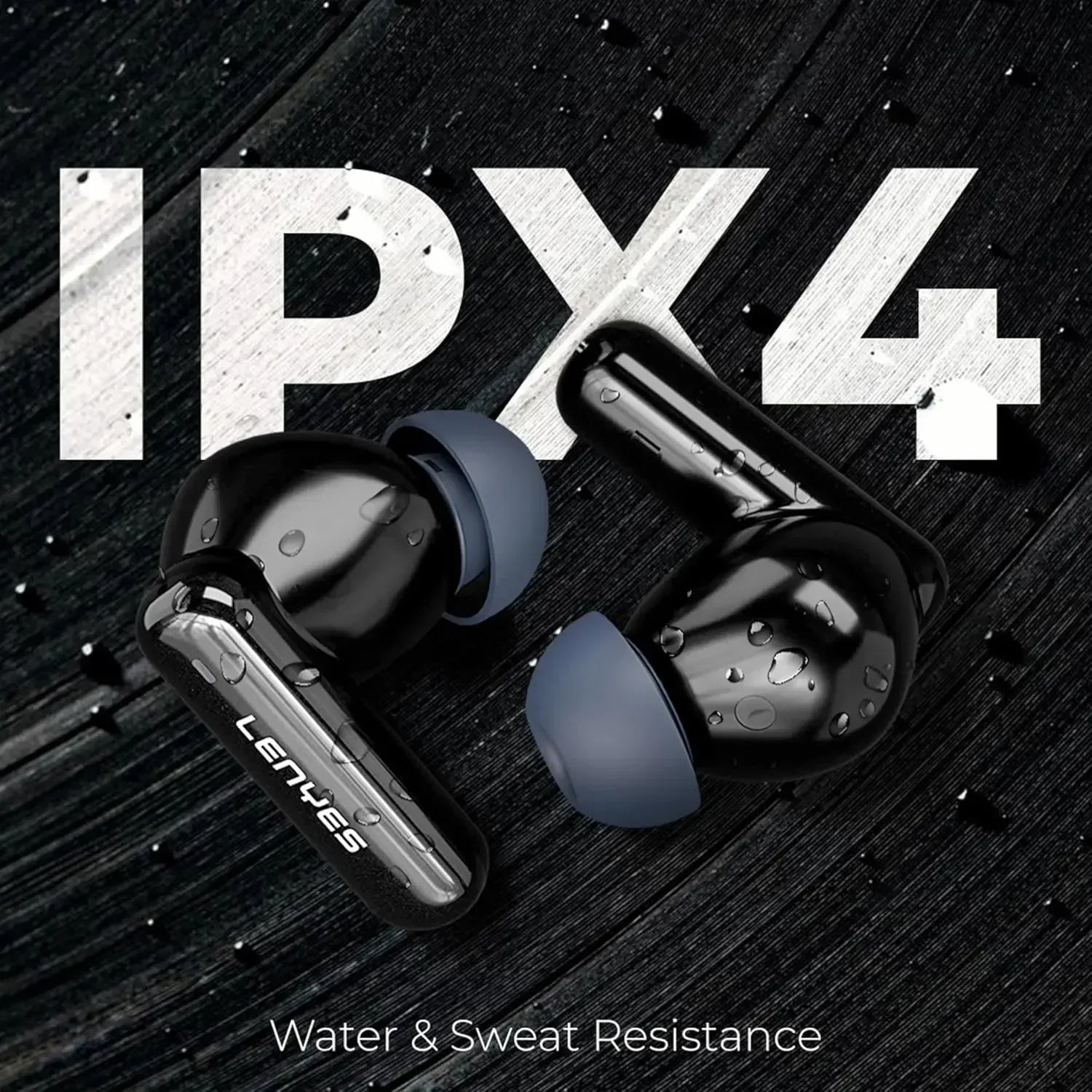 Lenyes Bluetooth Wireless Earbuds with ANC + ENC AIR 100 - Three