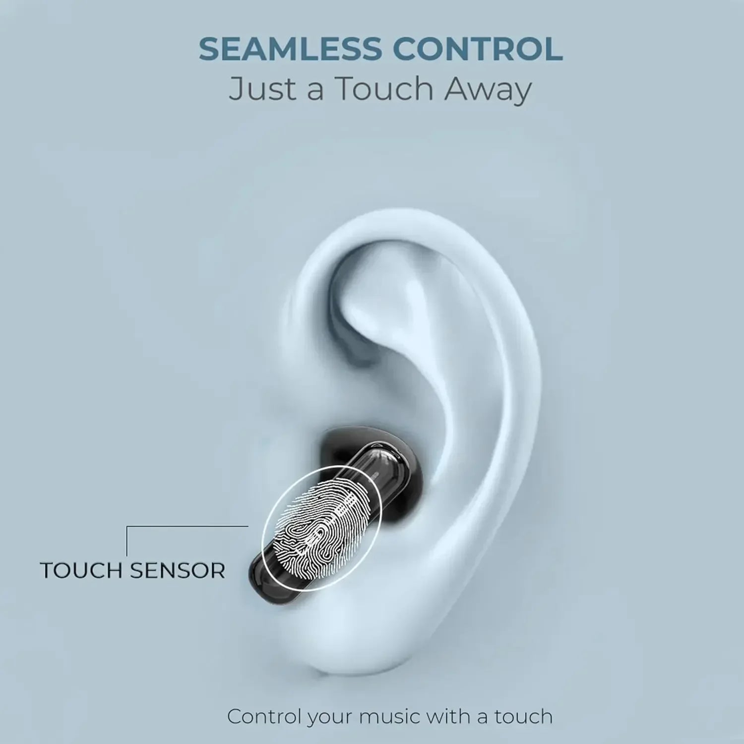 Lenyes Bluetooth Wireless Earbuds with ANC + ENC AIR 100 - Three
