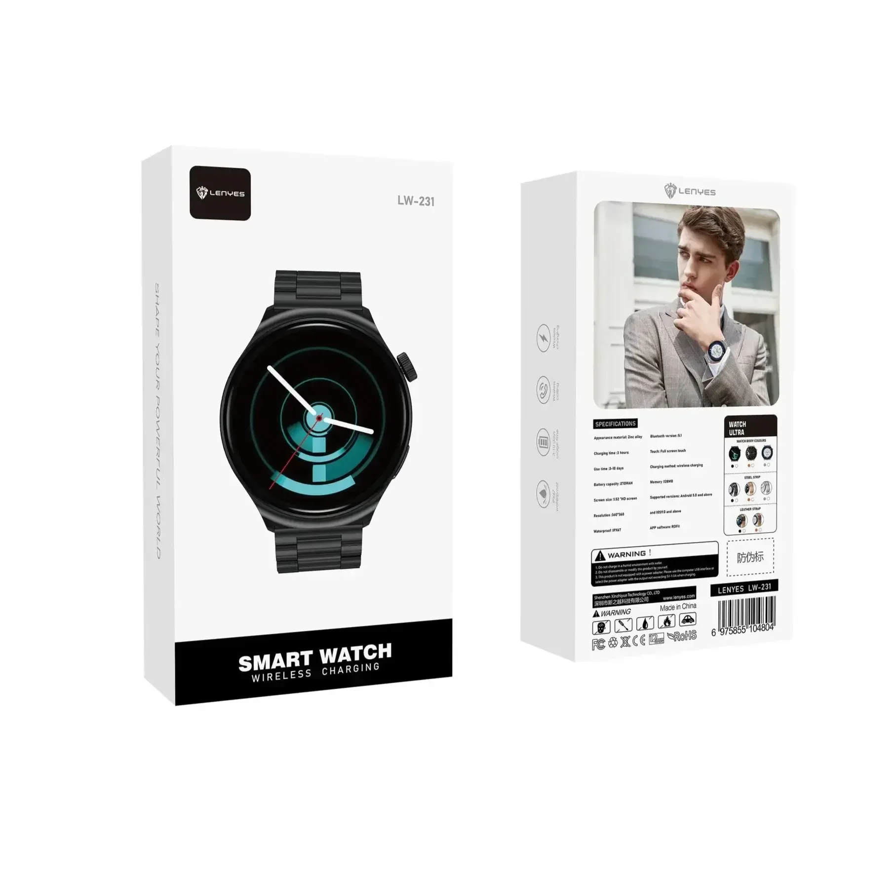Lenyes Smart Watch LW-231 - Three