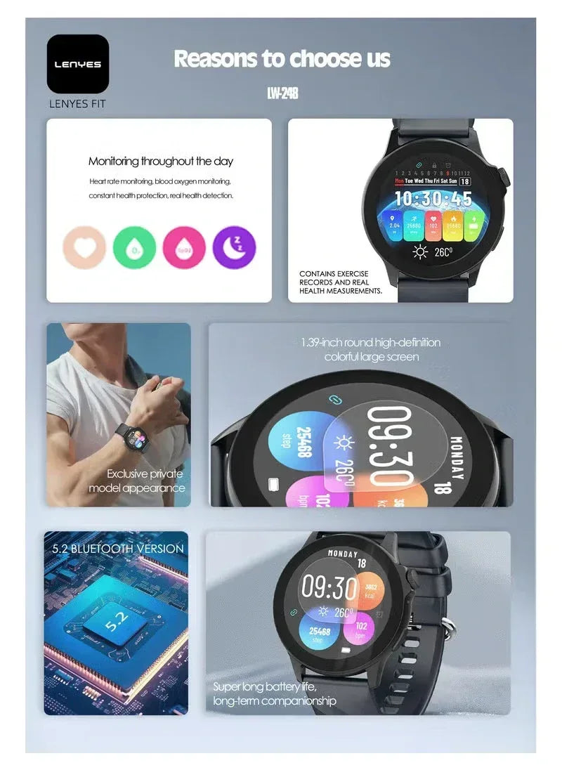 Lenyes Smart Watch LW-248 - Three