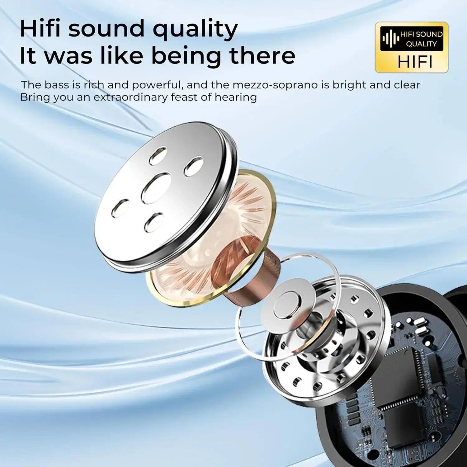 Lenyes Wireless Bluetooth Earbuds AIR 98 - Three