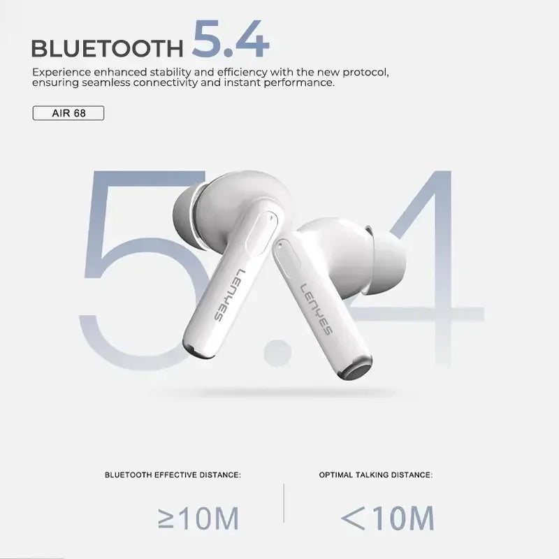 Lenyes Wireless Earbuds Air 68 - Three