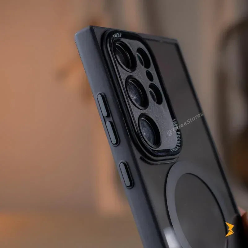 Letters Camera Case Samsung S23 Ultra - Three