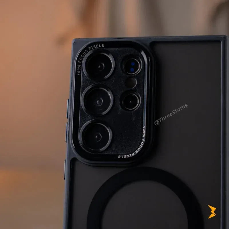 Letters Camera Case Samsung S23 Ultra - Three