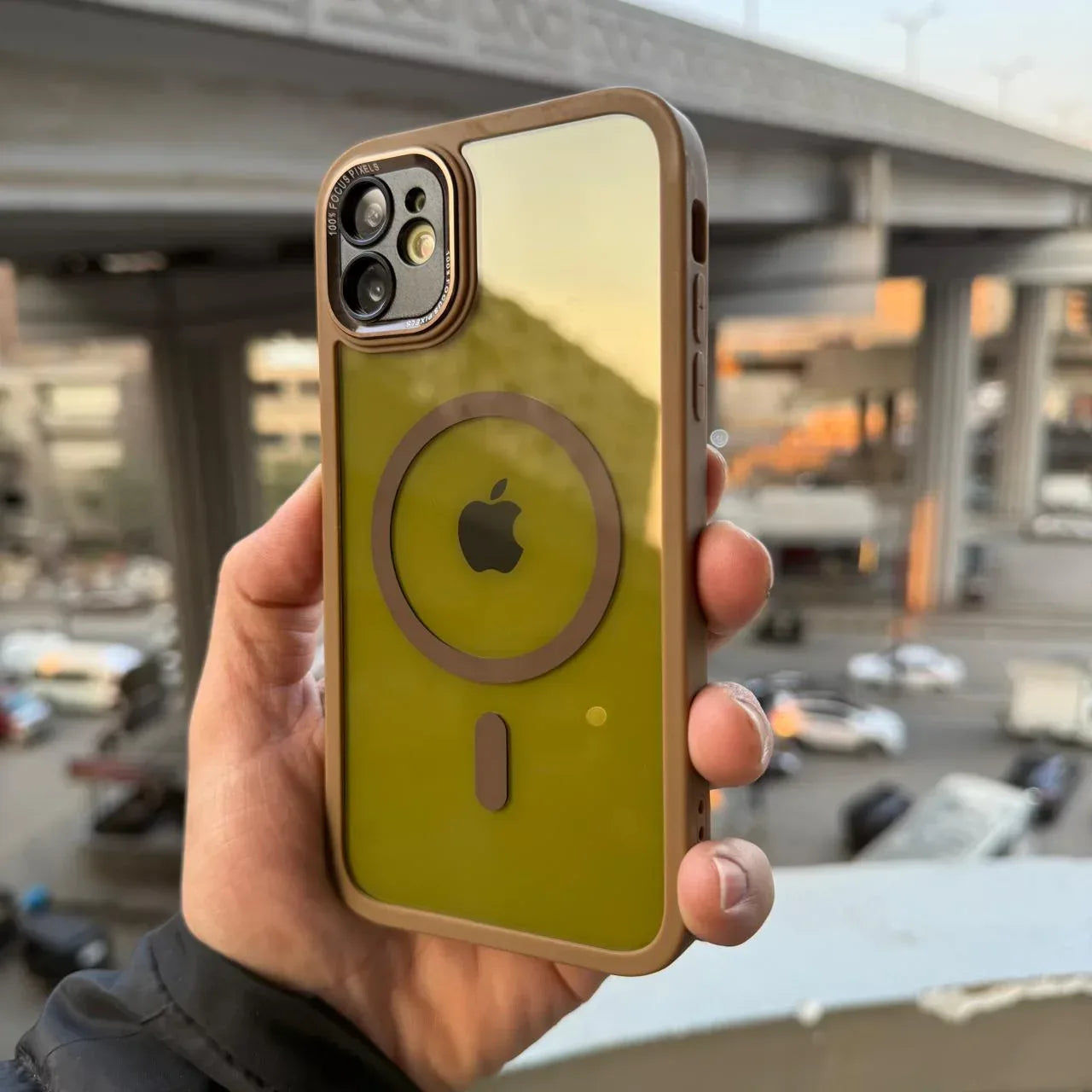 Letters Camera Case iPhone 11 - Three