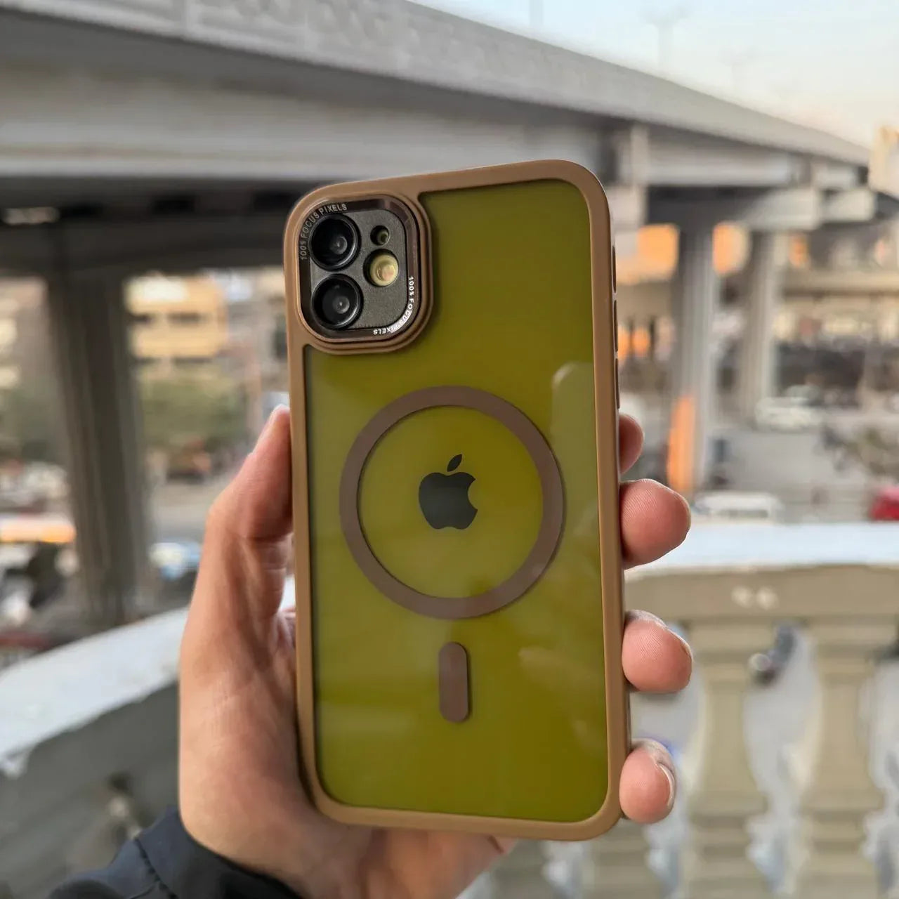 Letters Camera Case iPhone 11 - Three