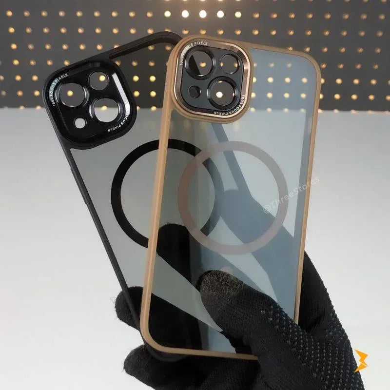 Letters Camera Case iPhone 14 - Three