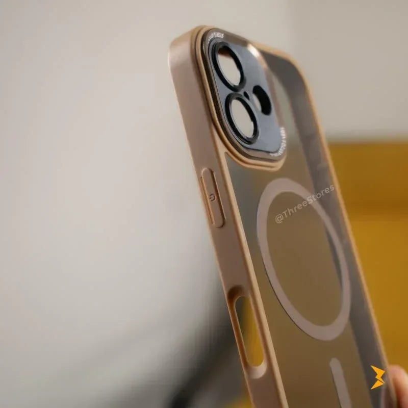 Letters Camera Case iPhone 16 - Three