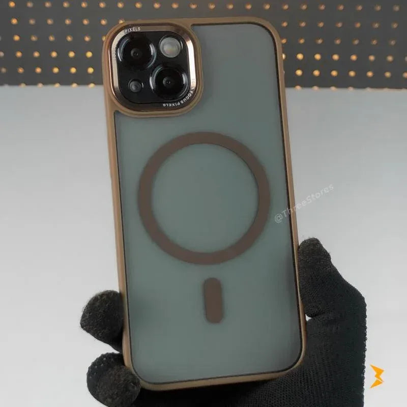 Letters Camera Case iPhone 15 - Three