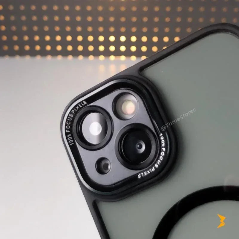 Letters Camera Case iPhone 15 - Three